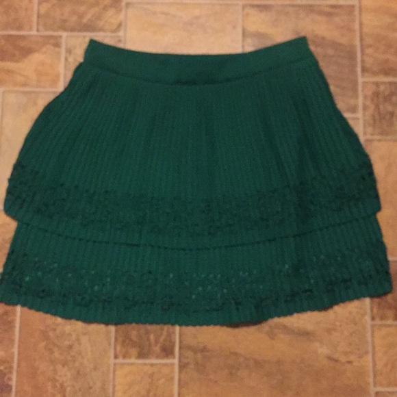 leifsdottir Dresses & Skirts - Leifsdottir Anthropologie forest green skirt